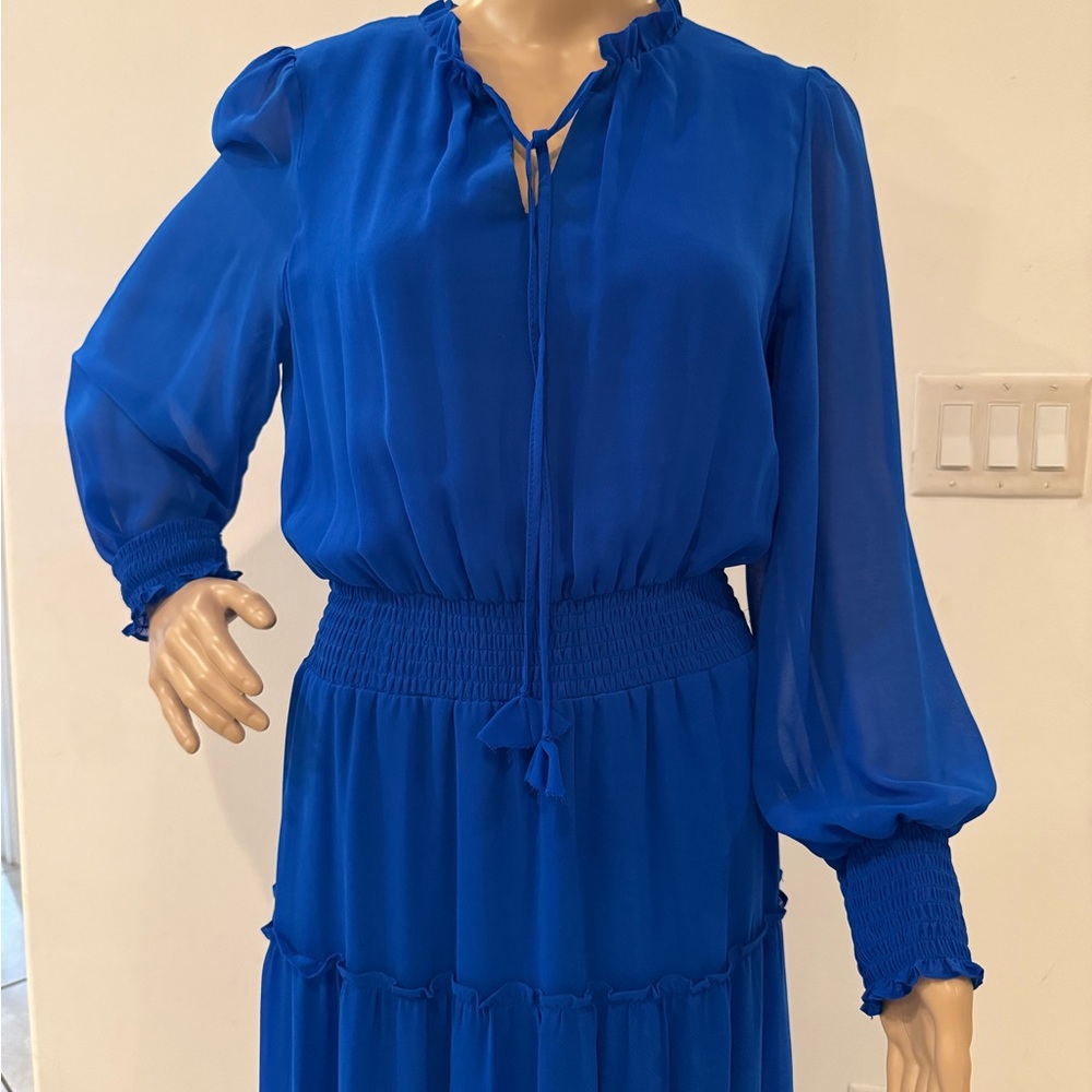 1. State Blue Long Sleeve Dress - Picture 8 of 11